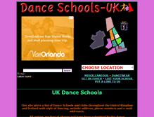 Tablet Screenshot of danceschools-uk.co.uk